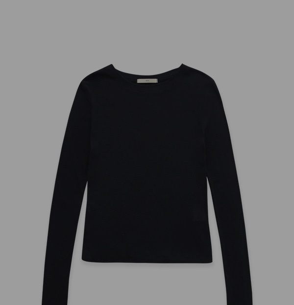 [Essential] Soft Tencel T (Black)