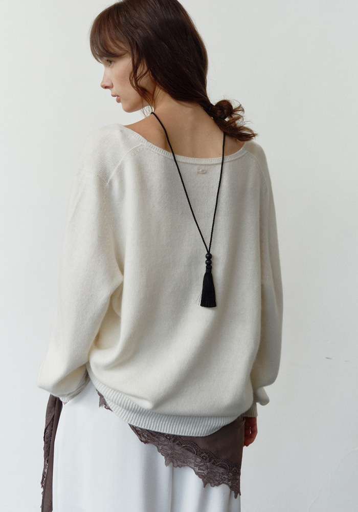 MOD TASSEL NECKLACE_2COLOR