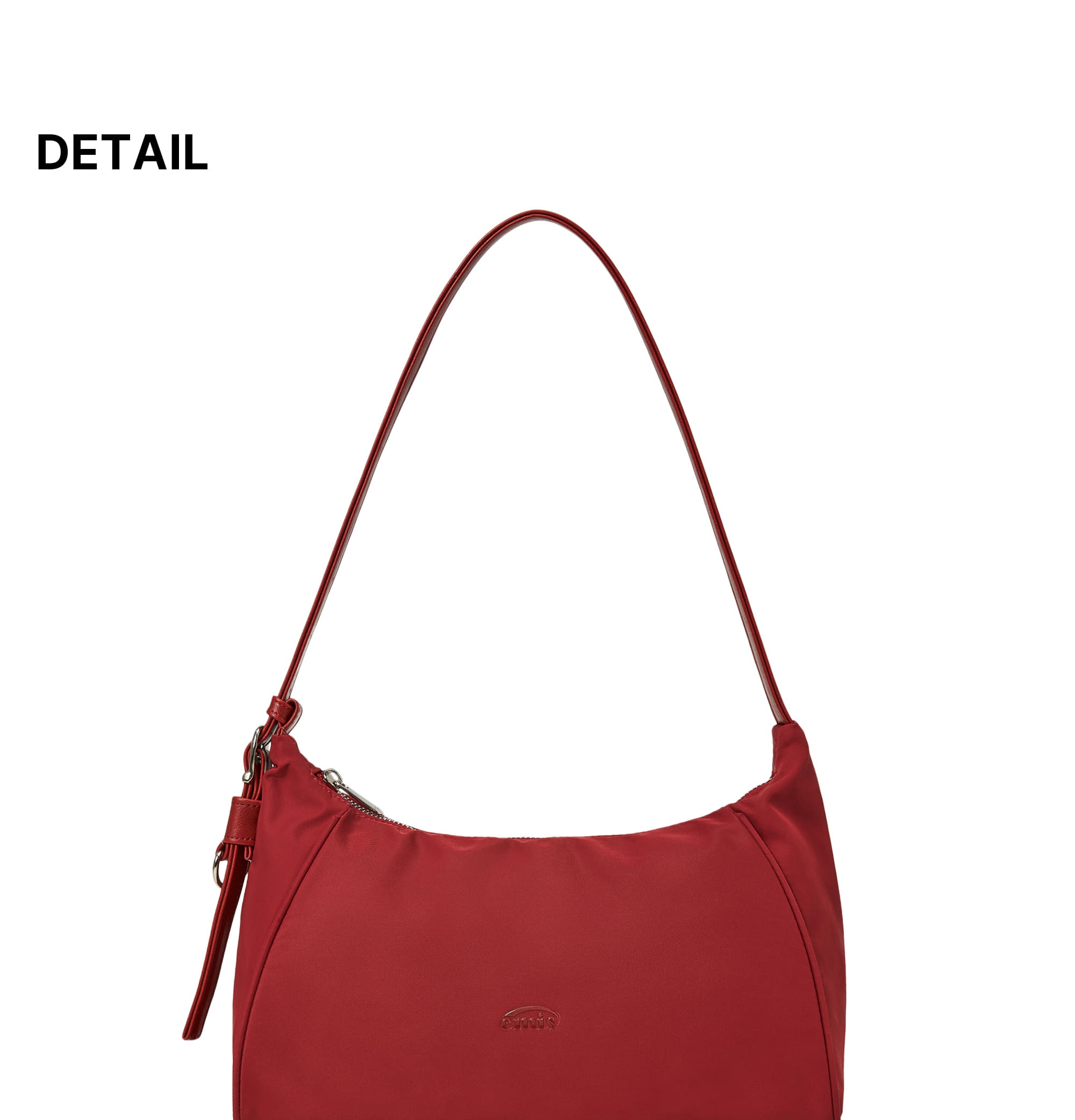 TONAL HOBO BAG-RED