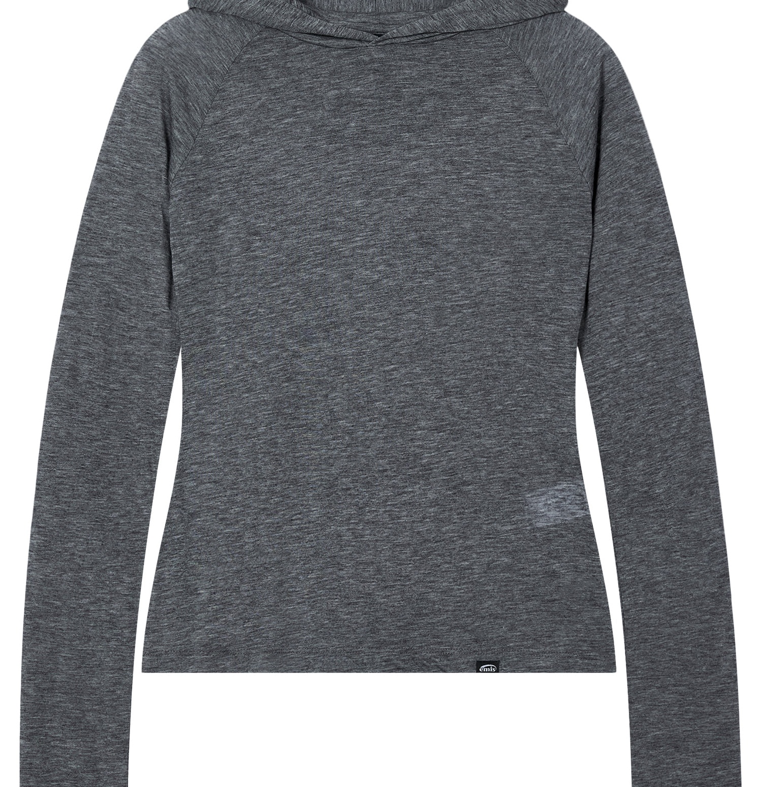 이미스 (W) HOODED LS T-SHRIT-GRAY 상품 이미지 1
