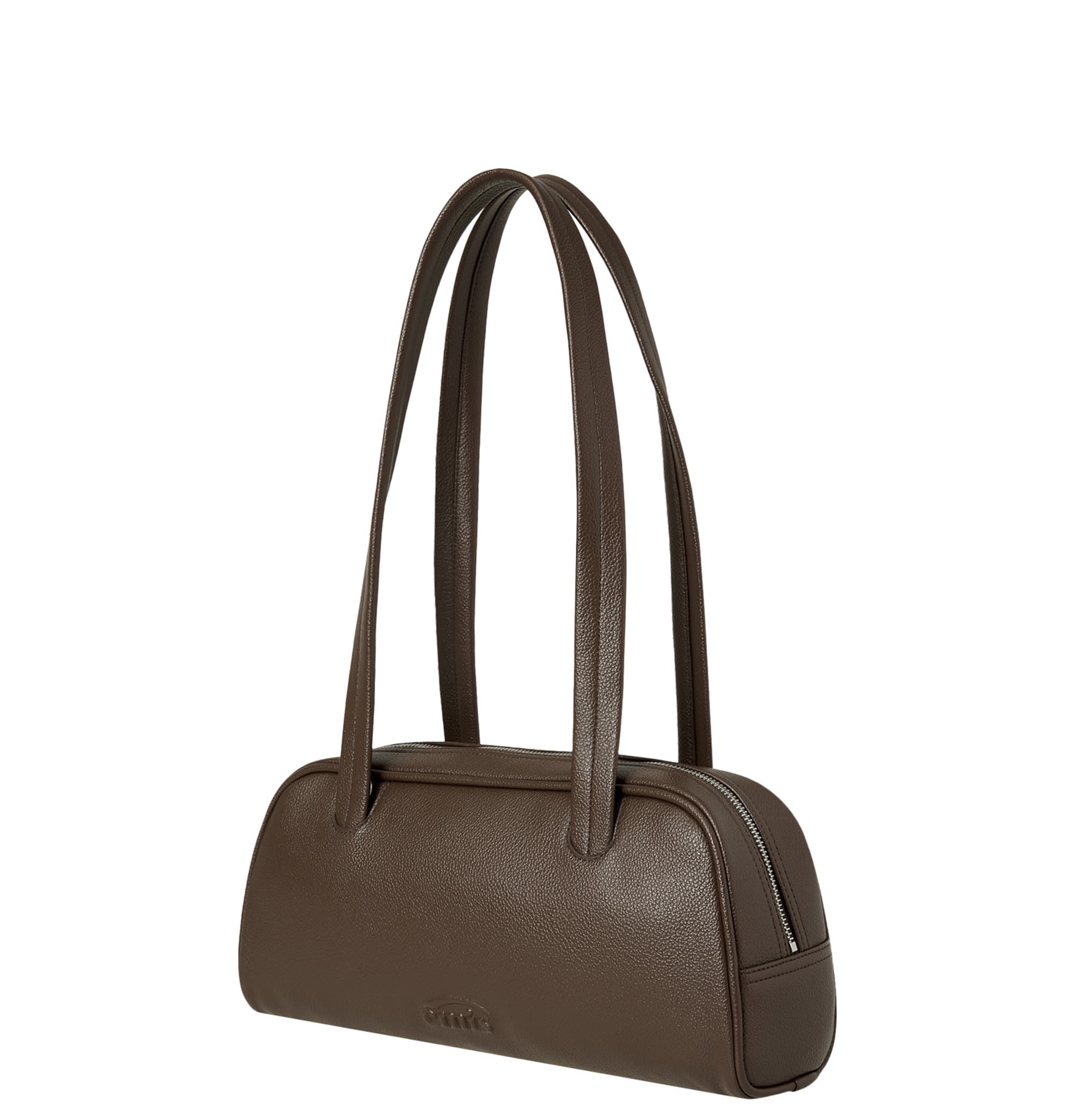 이미스 GRAIN LONG HANDLE SHOULDER BAG-BROWN 상품 이미지 1
