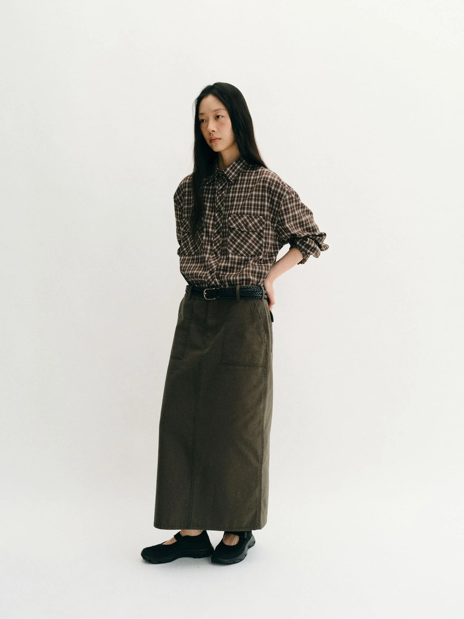 Fatigue Skirt (Khaki)