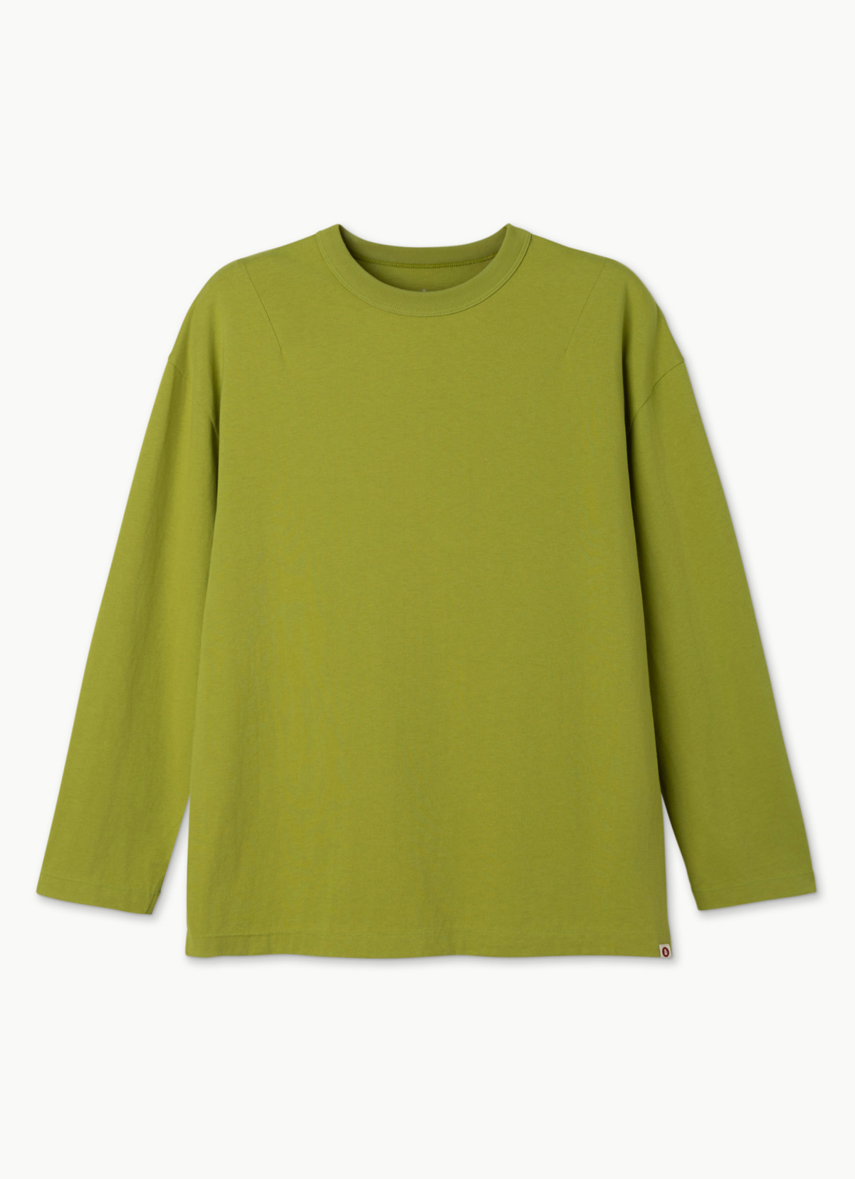 Small pocket long sleeve (Unisex)_Split Pea