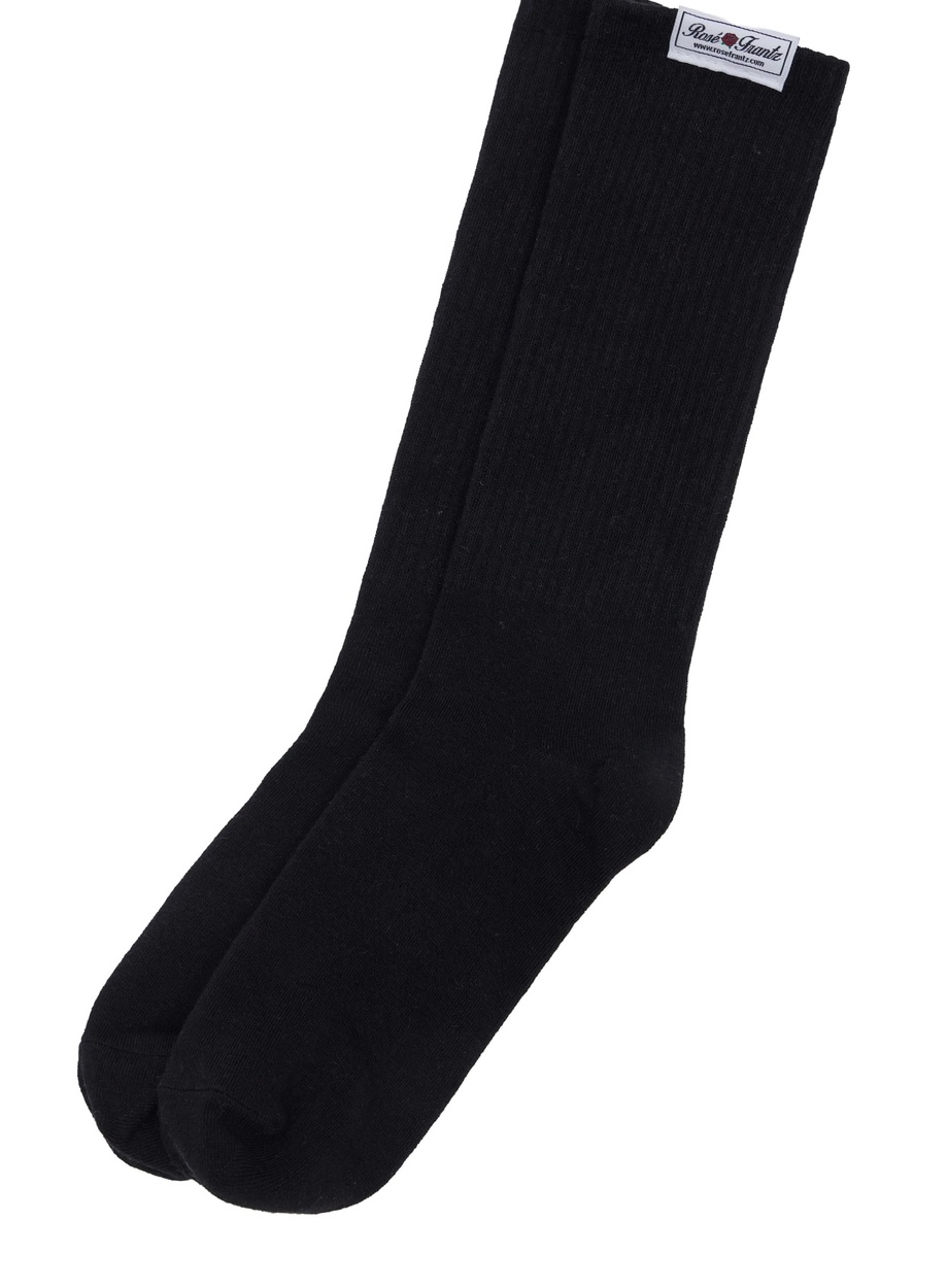 로제프란츠 Daily Label Long Socks [Black] 상품 이미지 1