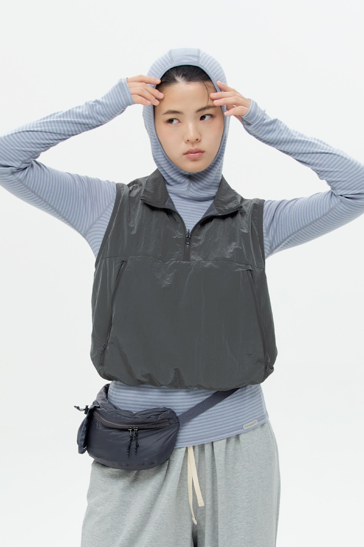 Reversible O Vest - 2Colors