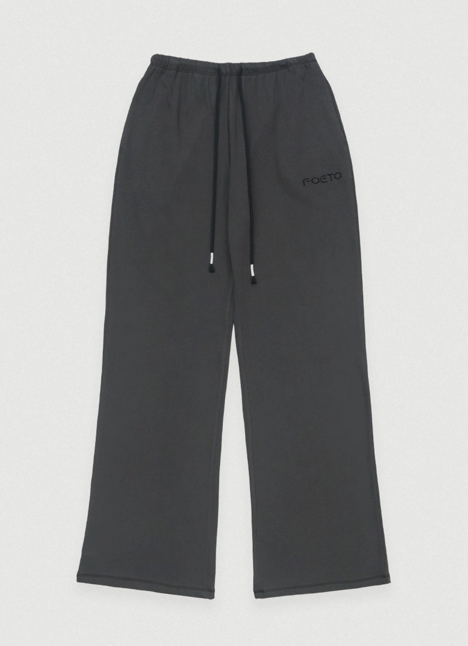 [3rd/2주이상소요] Fluid cool easy pants - charcoal