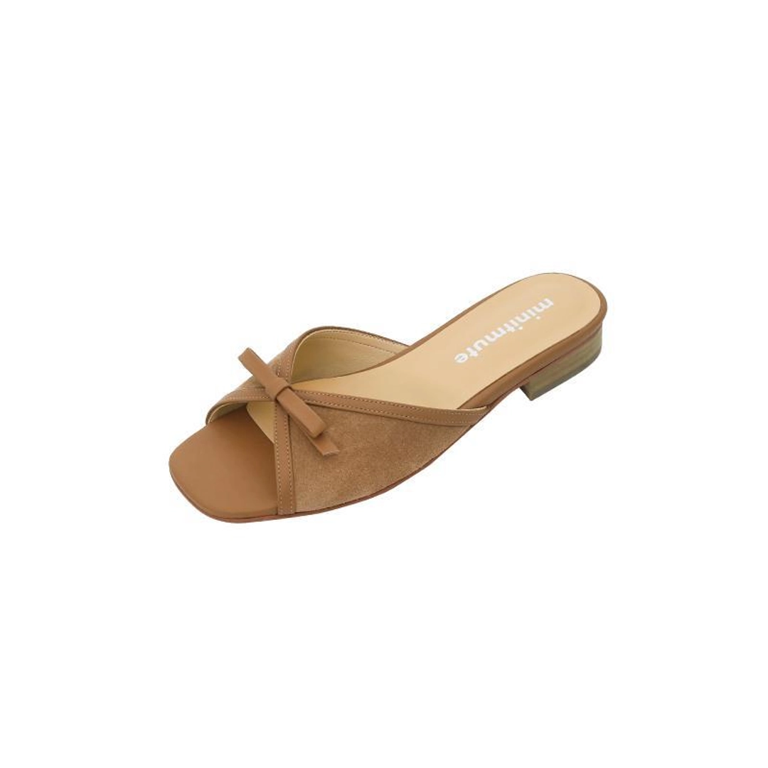 미닛뮤트 ribbon slipper - suede 상품 이미지 3