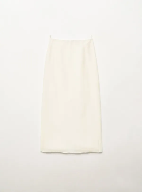 SIERRA LINE SKIRT - CREAM DUNE