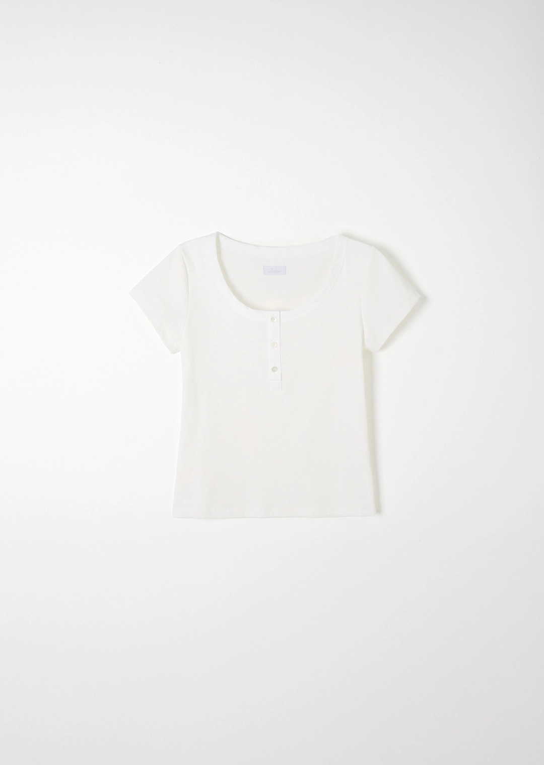 르베인 Hush Button T-shirt(White) 상품 이미지 1