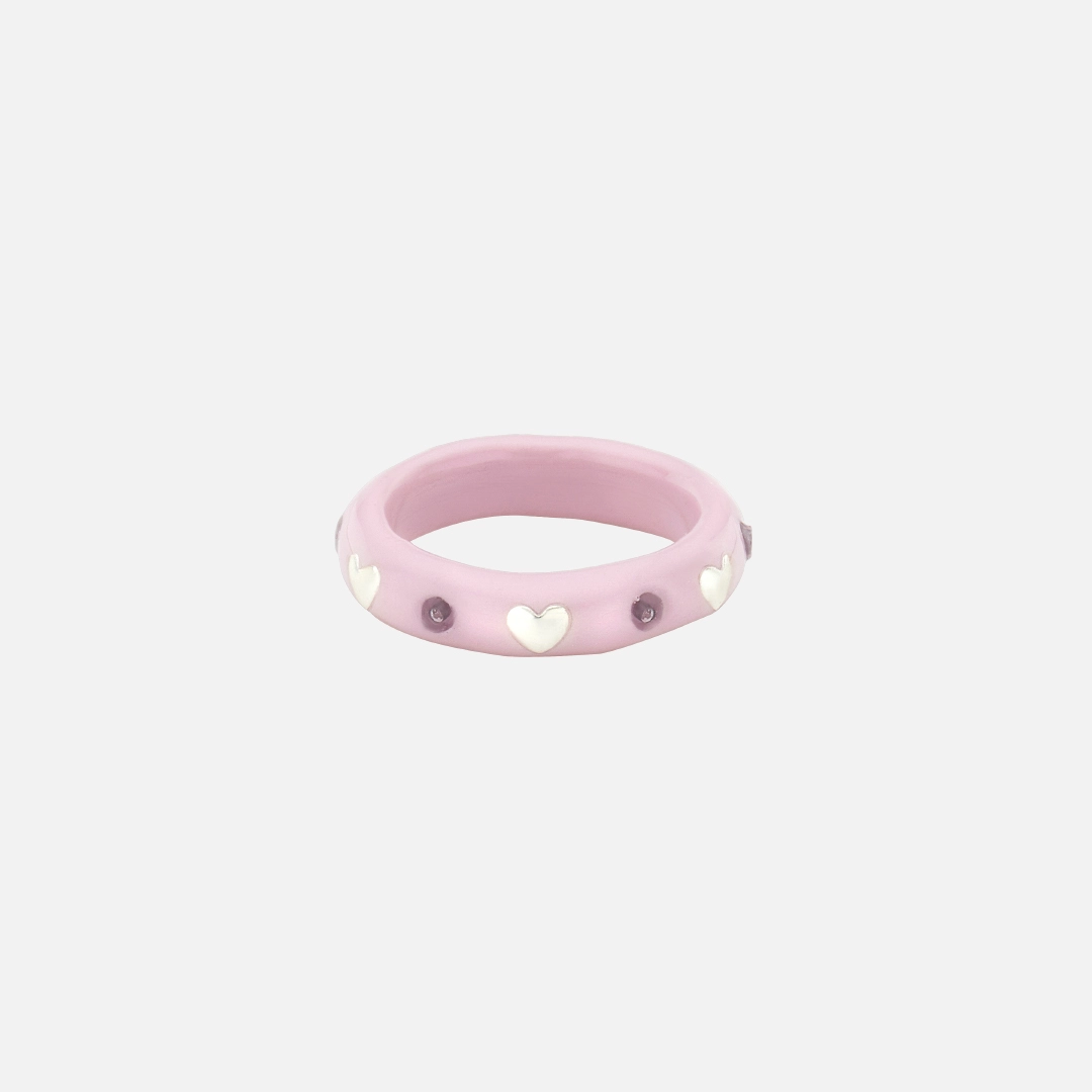 엔프프 heart surrounding ring-pink 상품 이미지 3