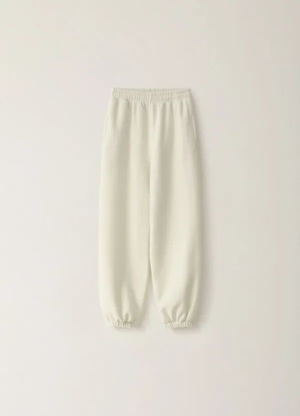 Terry Jogger Pants - Ivory