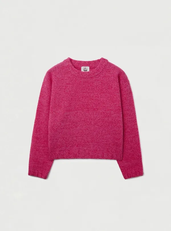 ARLE WOOL KNIT - CANDYRED