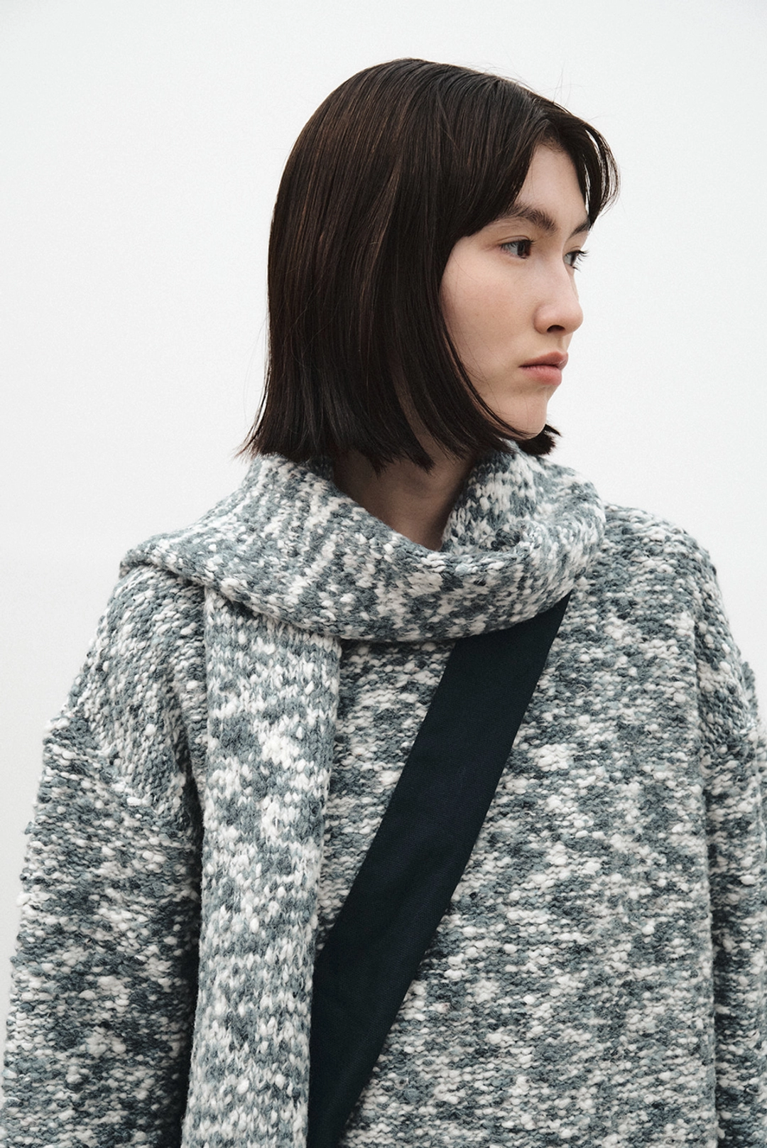 브렌다 브렌든 vermont round knit - blue 상품 이미지 2