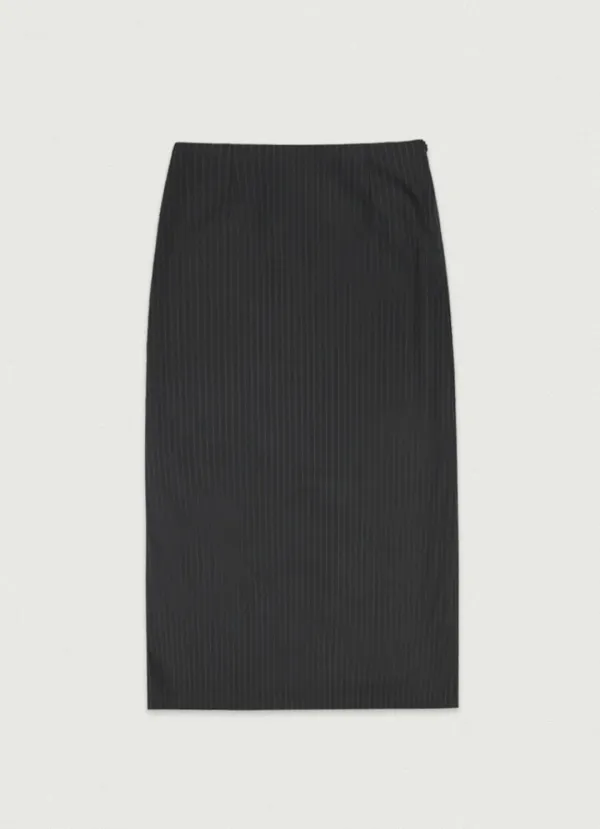 6th/ Courgette Stripe Set [charcoal]