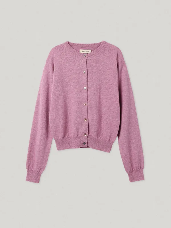 Pink Attitude Wool Cardigan (2nd)