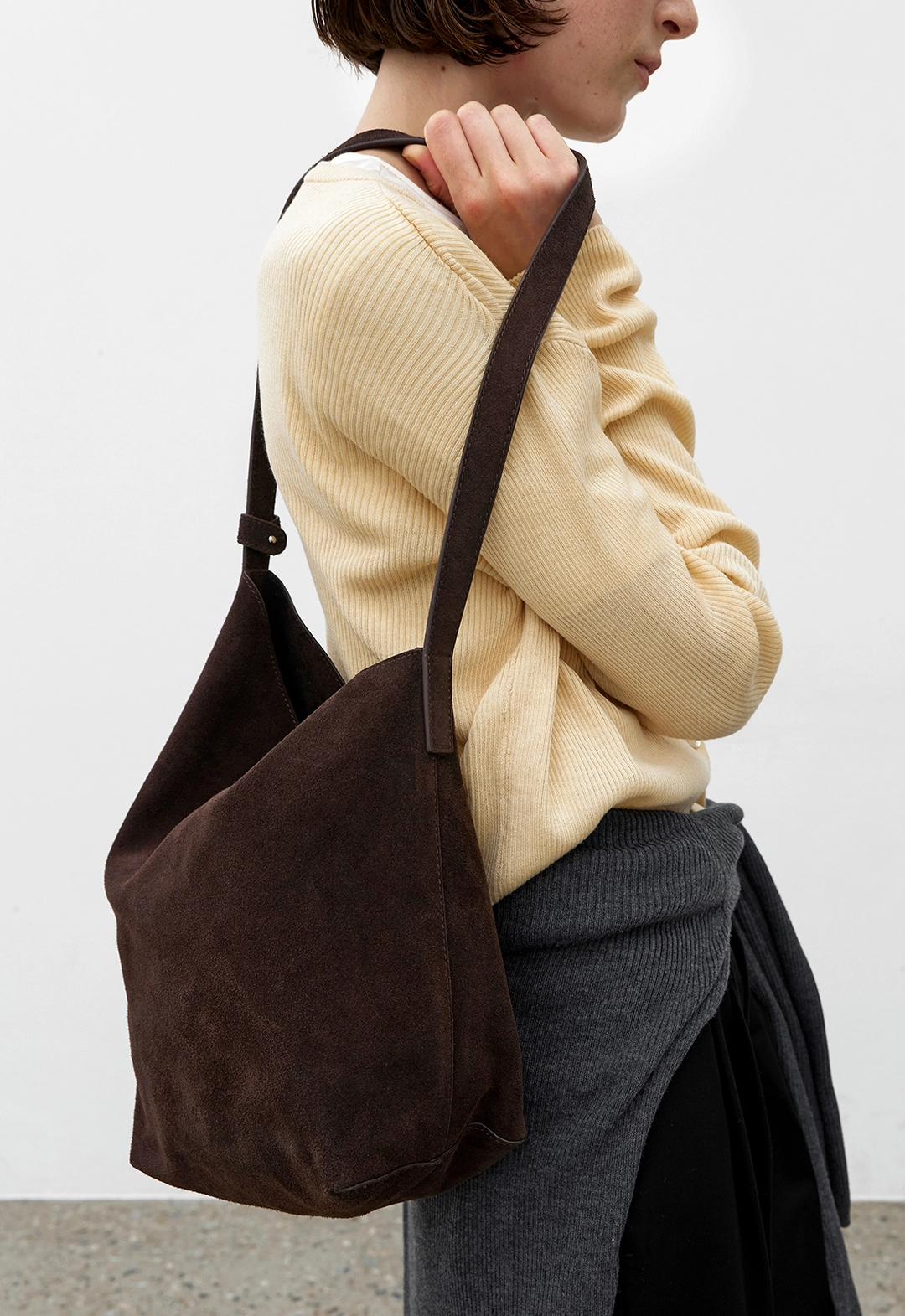 아뜰리에 나인 (Z-CD-2223)ESSENTIAL NOAH CROP CARDIGAN 상품 이미지 2