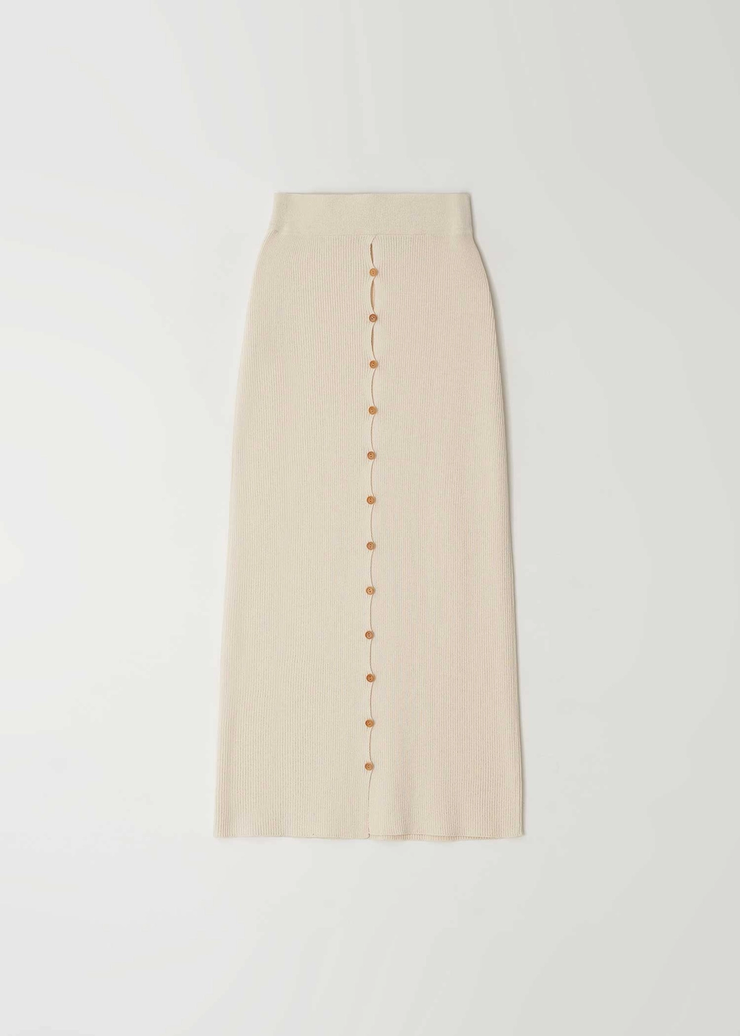 더라이 Button Knit Skirt(Cream) 상품 이미지 3