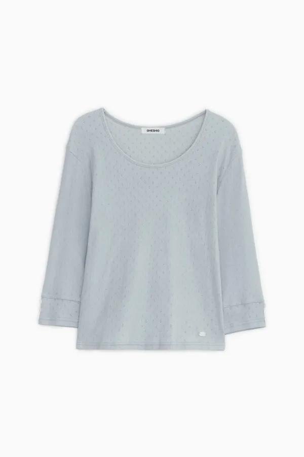 PUNCHING SLIM T-SHIRT, BLUE