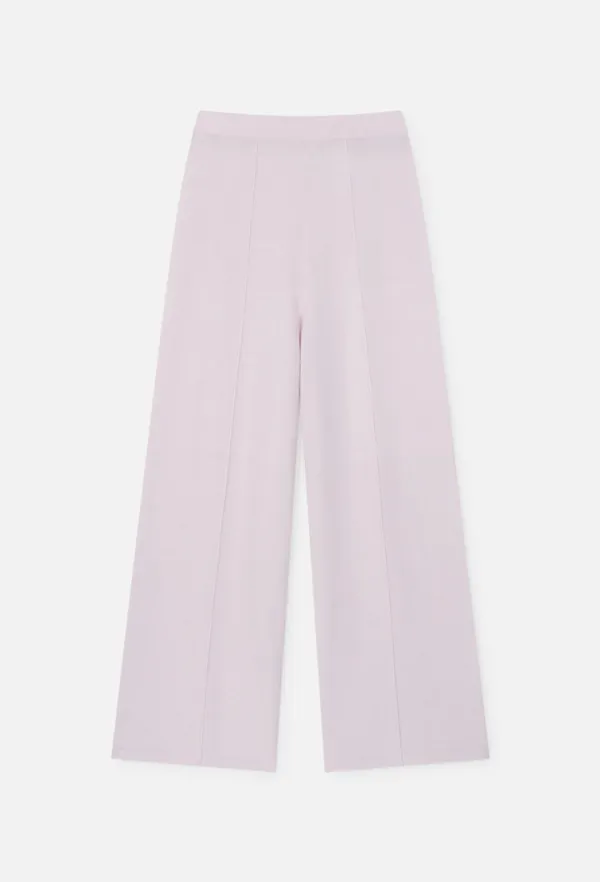 Cashmere Center Line Pants (Lavender)