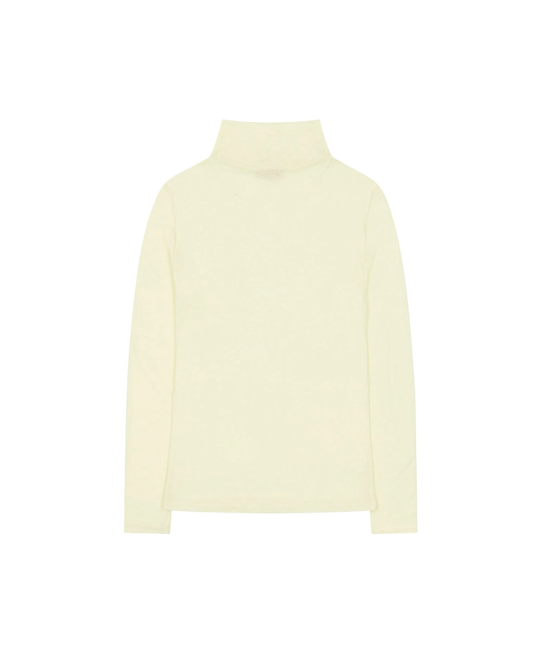 반원 아뜰리에 A3631 리파인 하프넥 탑_Light yellow 상품 이미지 1