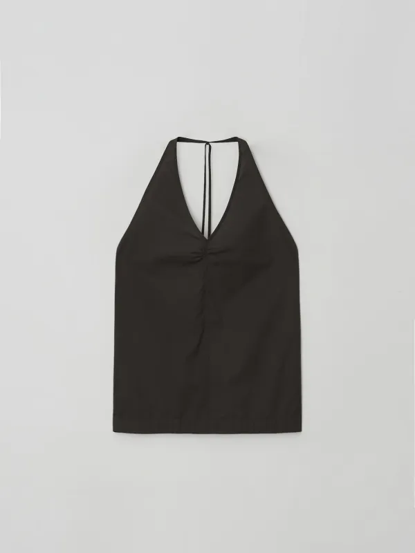 [2nd] breeze halter blouse (brown)