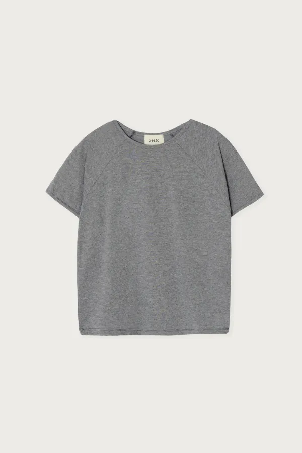 RAGLAN SHORT SLEEVE T-SHIRT DARK MOON