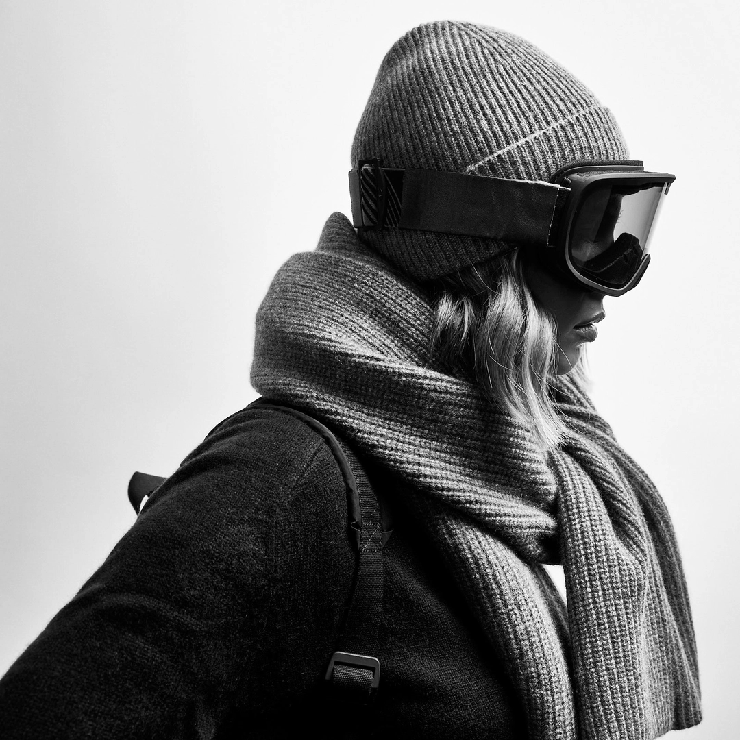 제임스펄스 Thermal Cashmere Scarf - Grey Felt 상품 이미지 2