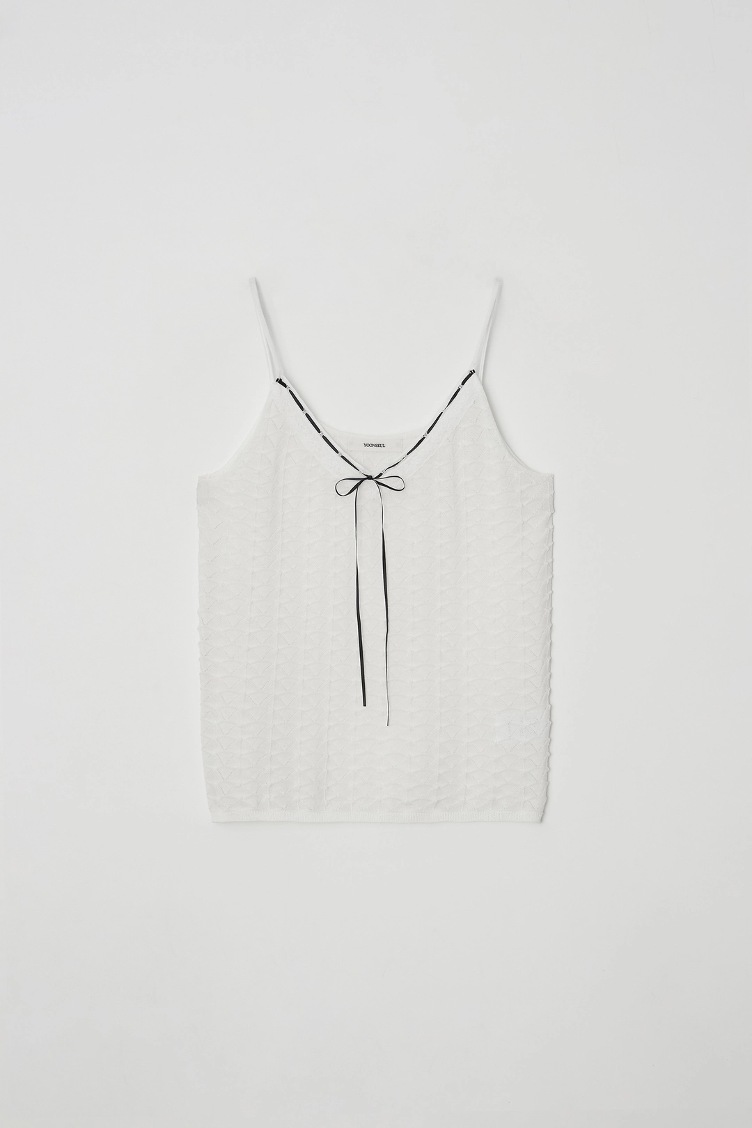 윤슬 petale knit bustier (white) 상품 이미지 1