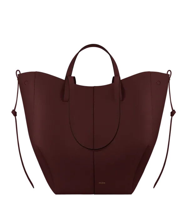 Cyme Tote(심 토트) - 블랙 체리 텍스처드
