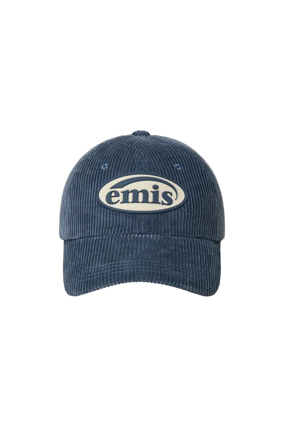 이미스 RUBBER PATCH CORDUROY BALL CAP-ASH BLUE 상품 이미지 1