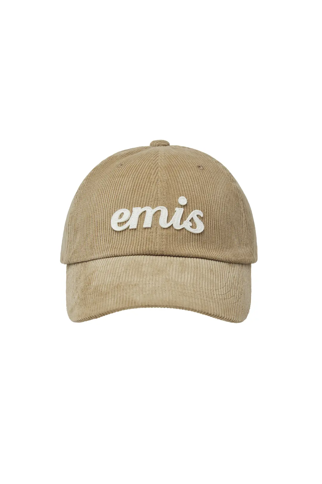 이미스 APPLIQUE CORDUROY BALL CAP-BEIGE 상품 이미지 1