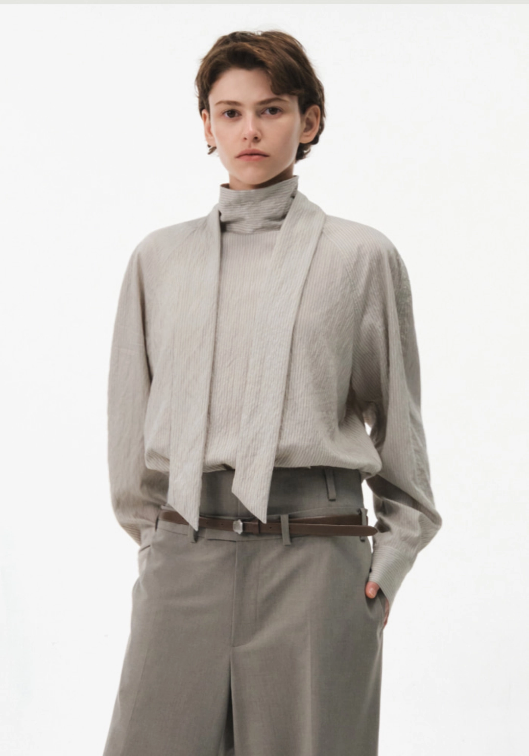 그로브 VELMA SCARF BLOUSE 상품 이미지 3