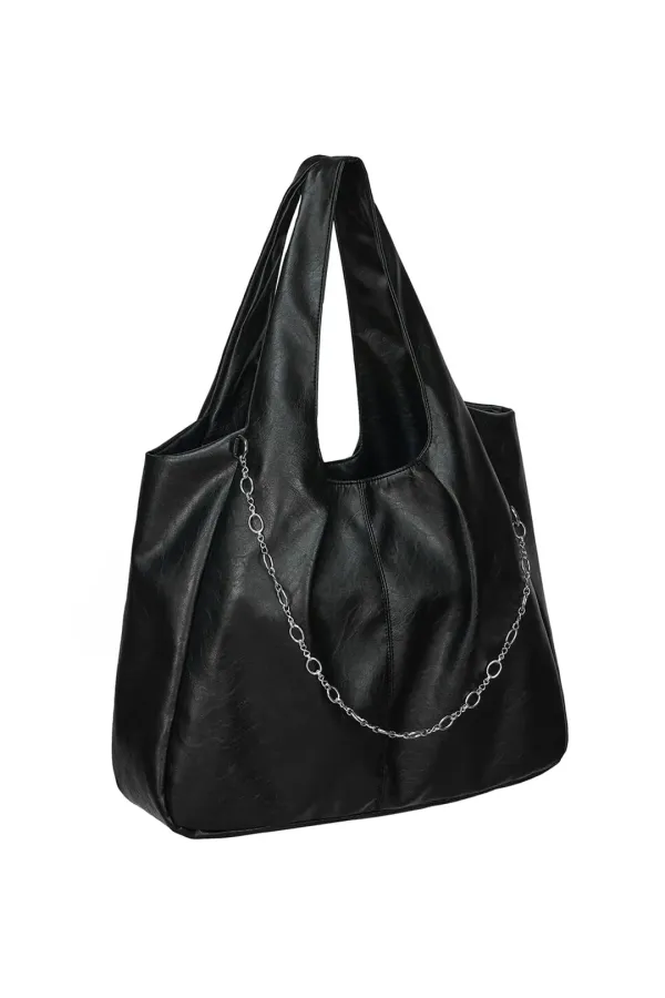 CHAIN BIG BAG (BLACK)