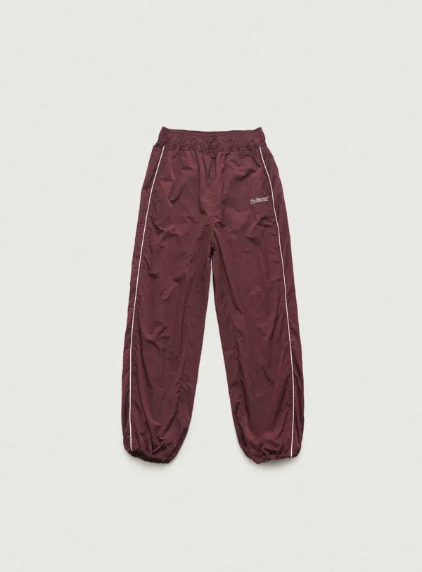 Cloudy Wind Set-Up Pants_Burgundy