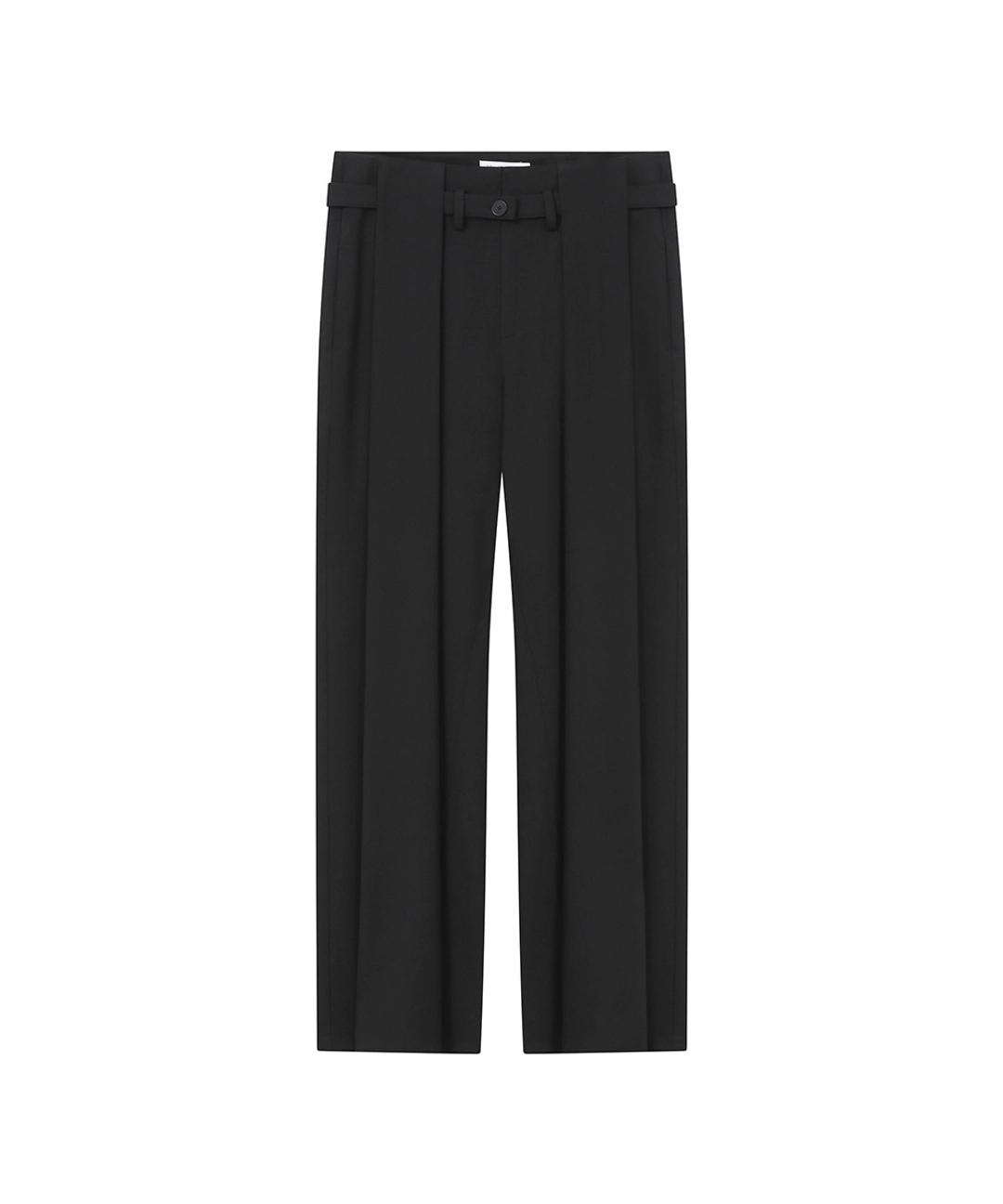 미세키서울 Big pleats belted pants BLACK 상품 이미지 1