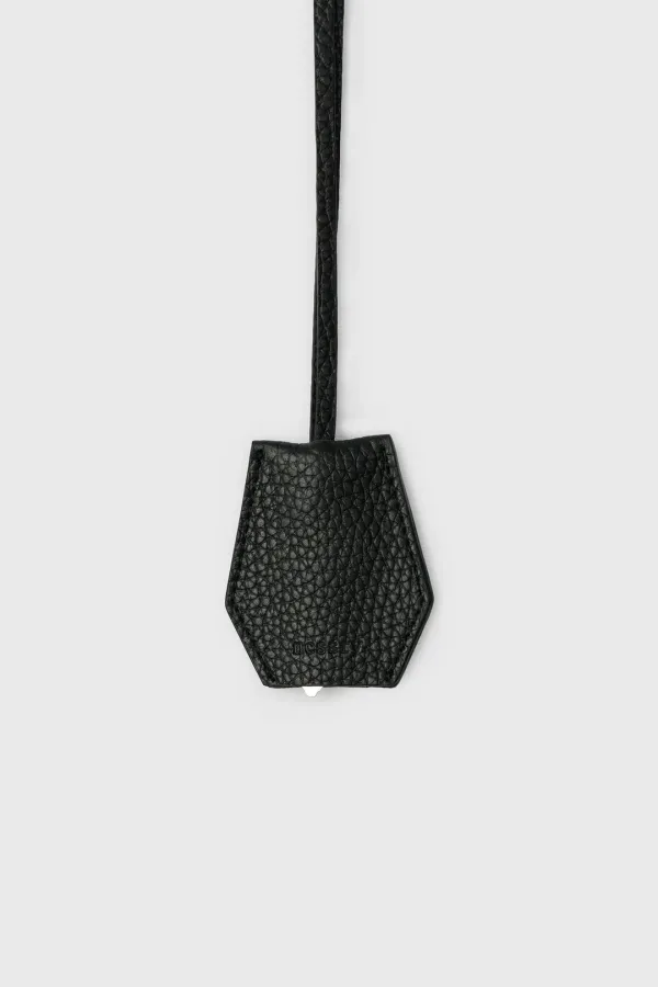 Leather Keyring (Black)