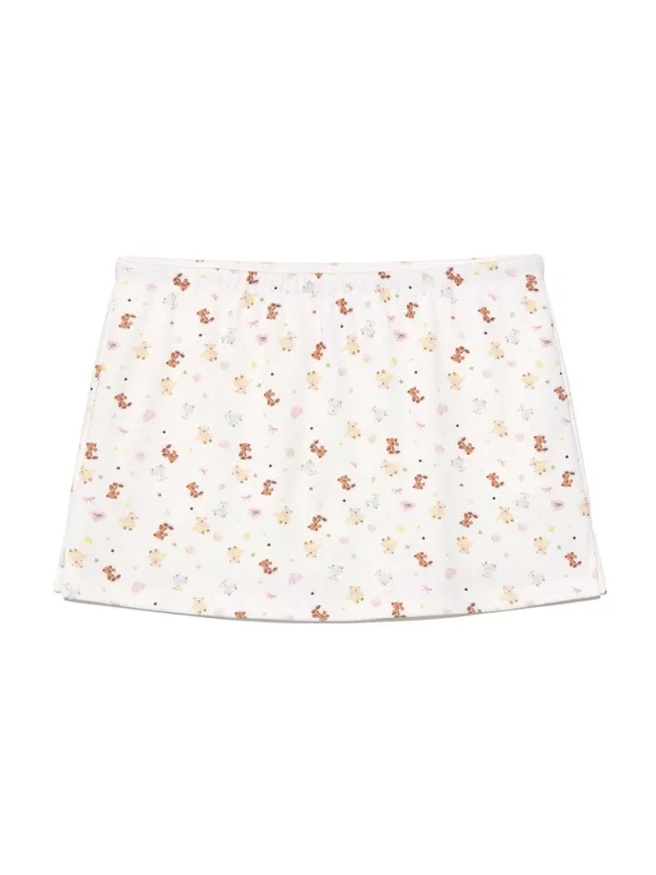 WILD MINI SKIRT (TEDDY)