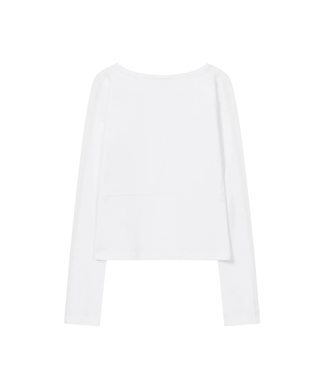 미세키서울 Shirt combination long sleeve WHITE 상품 이미지 2