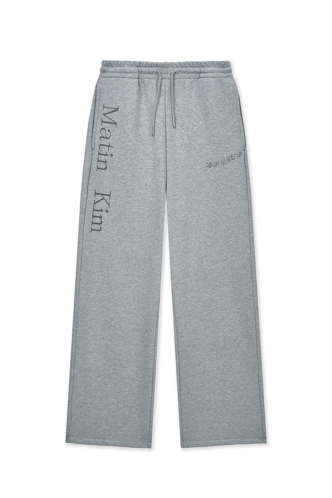 마뗑킴 ESSENTIAL LOGO SWEATPANTS IN GREY 상품 이미지 1