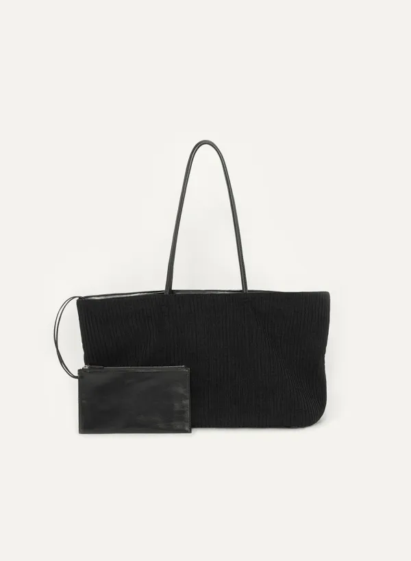 Margo Tote Bag Black (Corduroy)