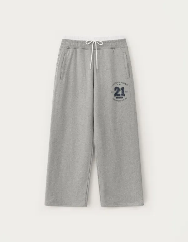 Vintage Sagging Sweatpants - Grey