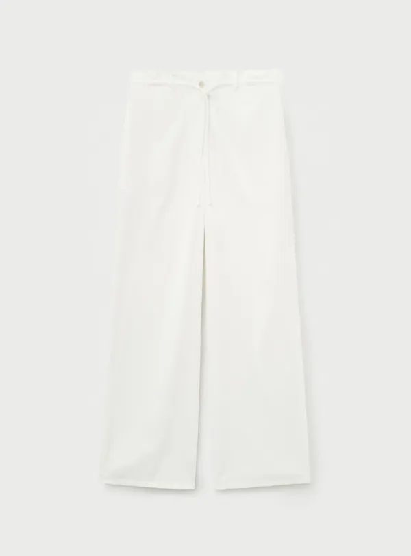 EASE STRING PANTS - WHITE