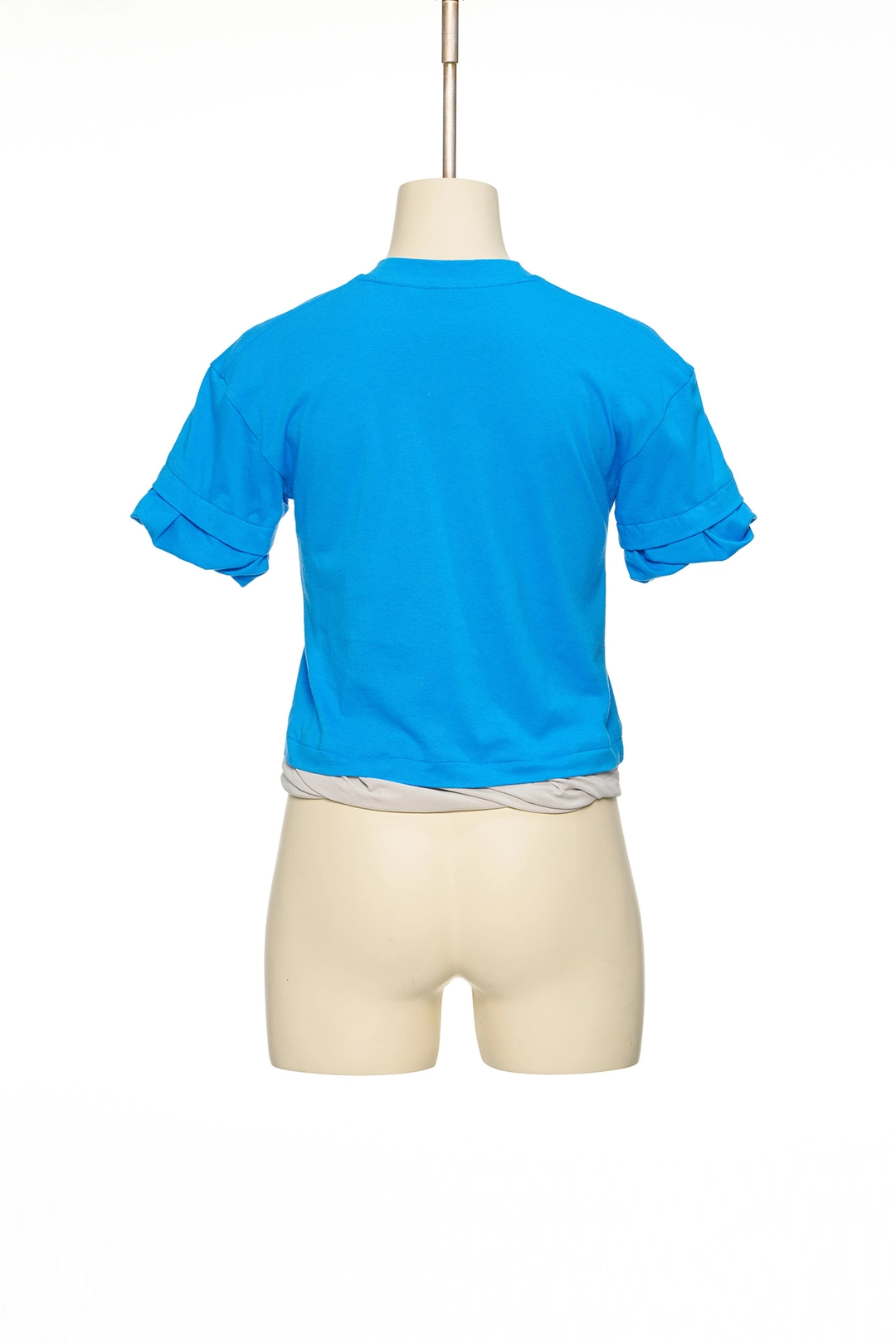 푸쉬버튼 PS26 BLUE TWISTED FITTED TOP 상품 이미지 2