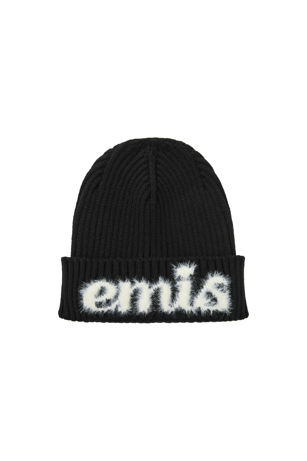 이미스 HAIRY LOGO BEANIE-BLACK 상품 이미지 2