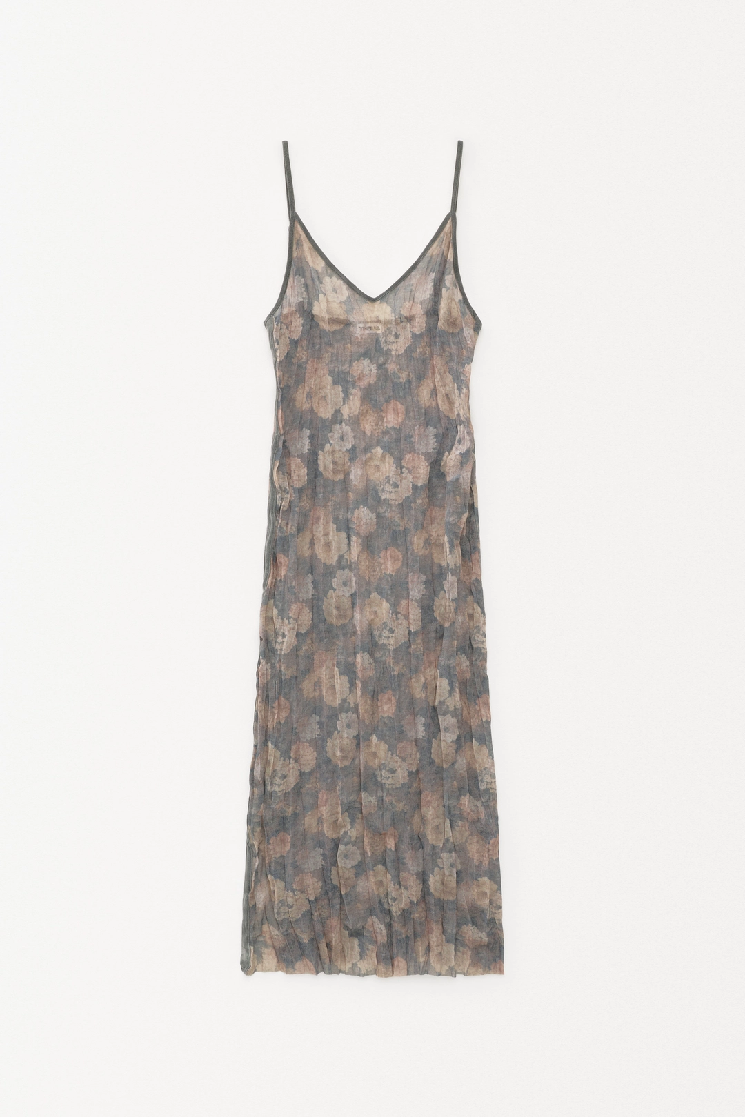 더일마 Bloom Printed Mesh Dress smoke lavender 상품 이미지 1