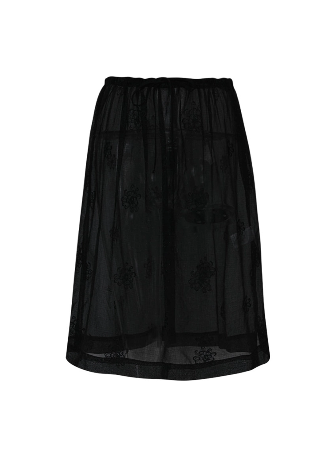루루서울 Chloe See Through Skirt (Black) 상품 이미지 3