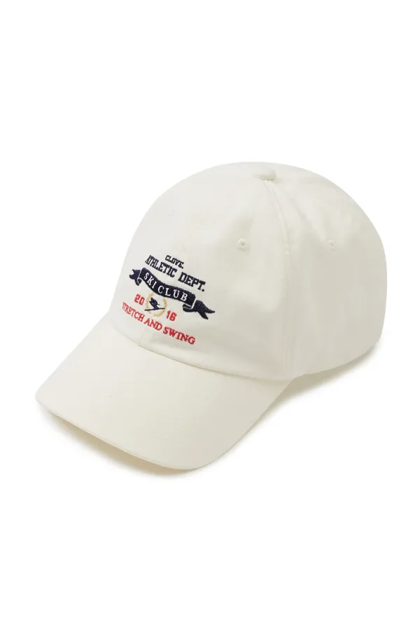 [25FW clove] Graphic Baseball Cap (Ivory)