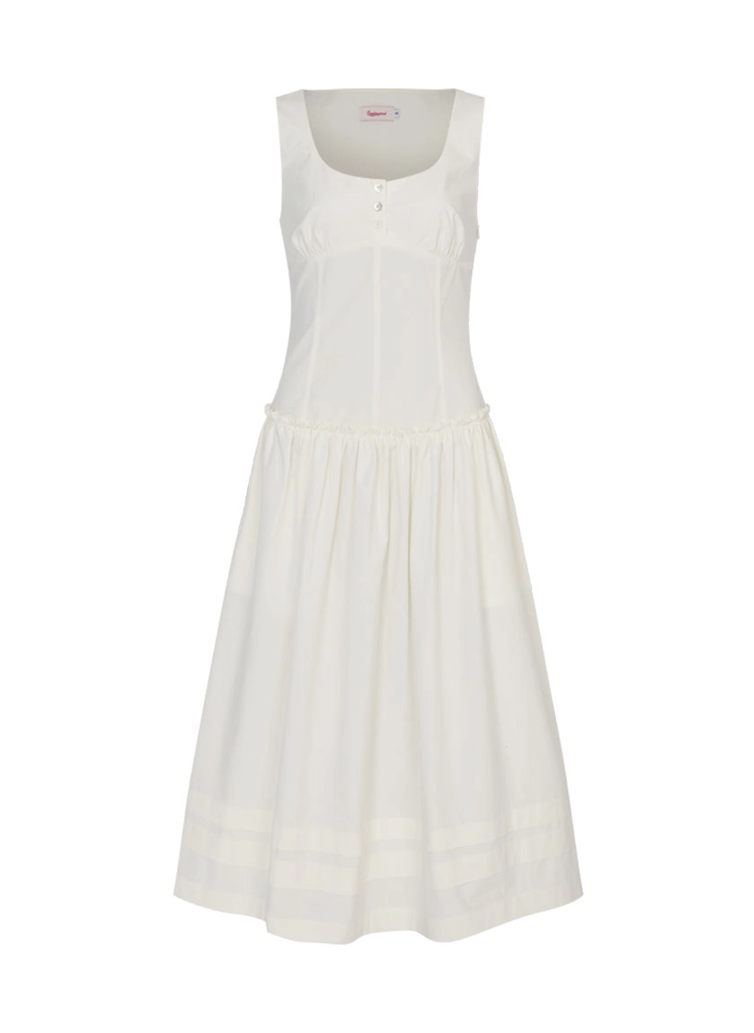 루루서울 Villa Long Dress (Cream) 상품 이미지 1