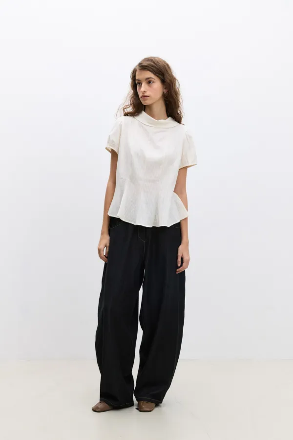 (2차 리오더/예약배송) Bowie Pants / Black