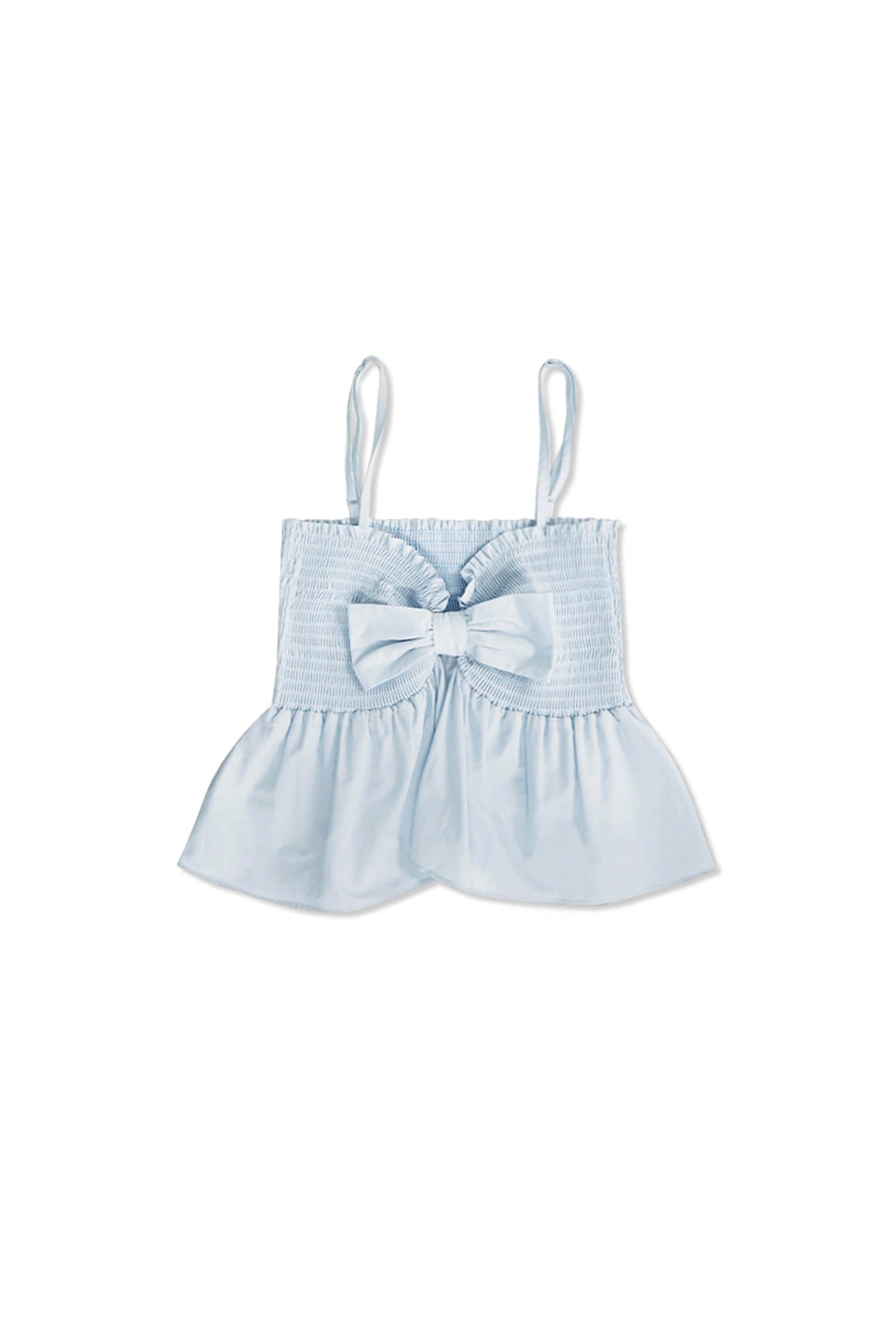 위드아웃썸머 Ribbon smoke sleeveless_skyblue 상품 이미지 3